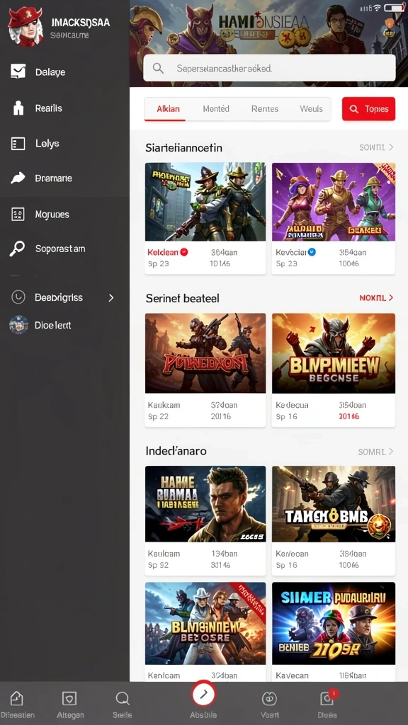 Beragam pilihan permainan menarik dalam aplikasi Aplikasi 666p Resmi dan Terpercaya di Android.