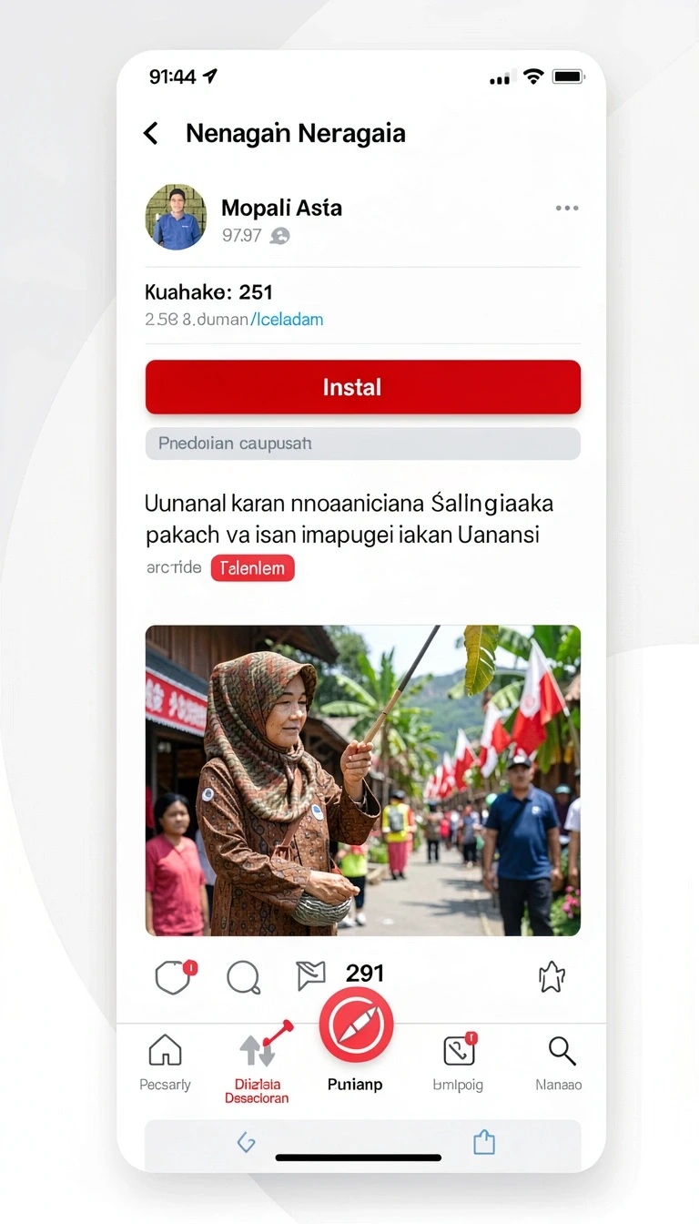 Beragam pilihan permainan menarik dalam aplikasi Review Aplikasi v21.